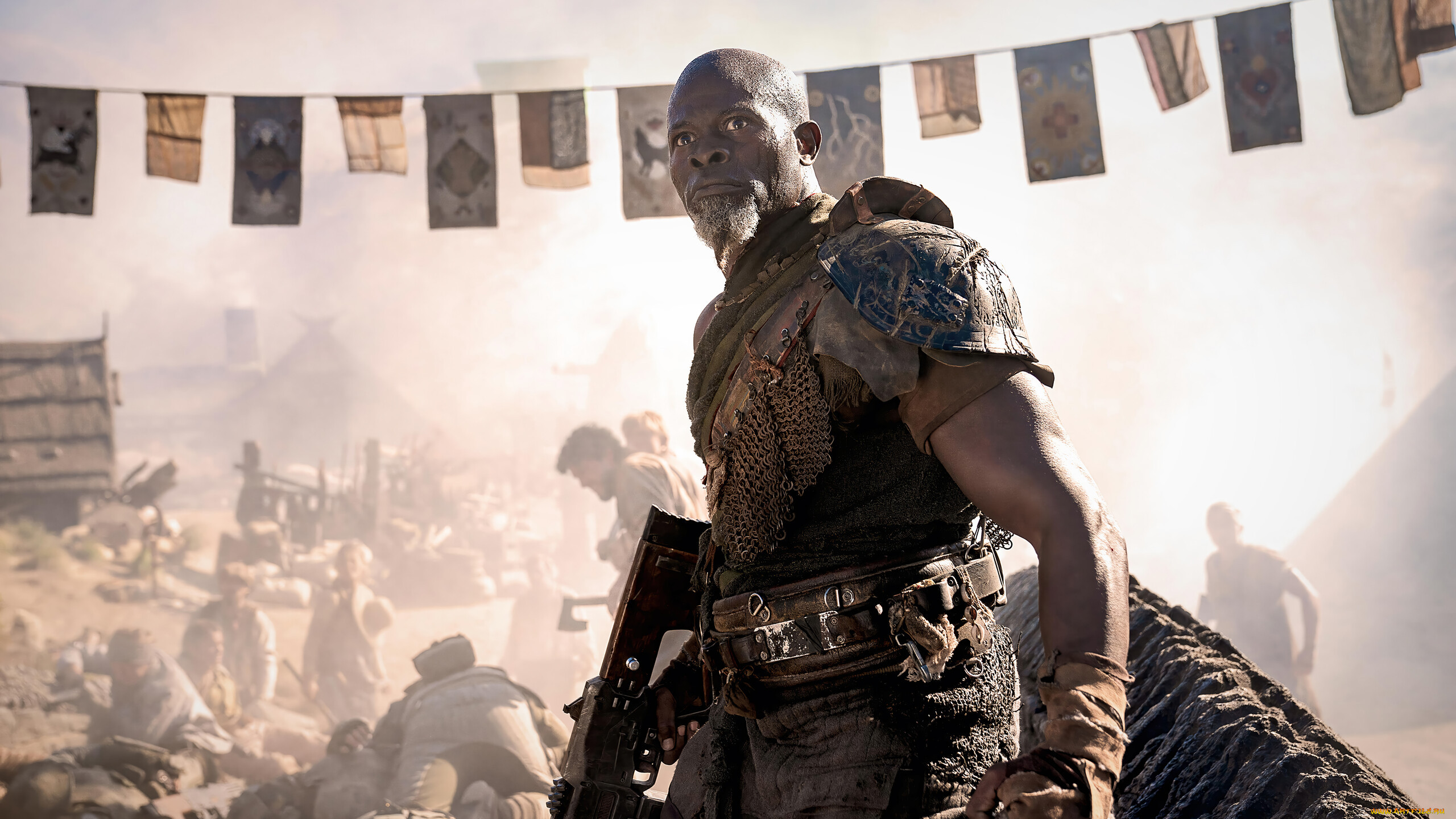 rebel moon - part two,  the scargiver  ,  2024 ,  ,  the scargiver, , , , o, , , , , , netflix, djimon, hounsou, titus